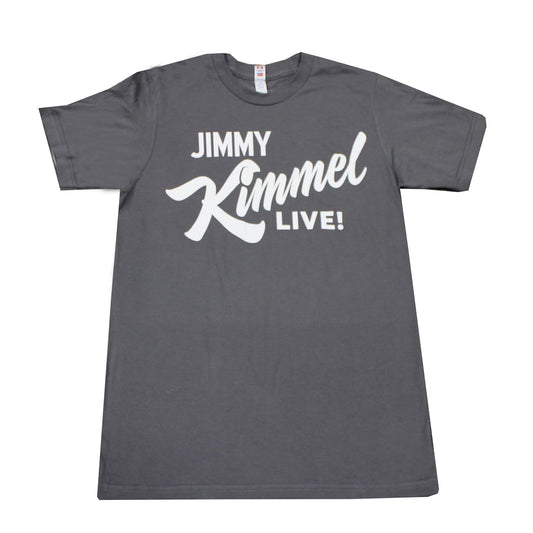 Jimmy Kimmel Live! Hollywood Charcoal Tee Shirt | Adult Large