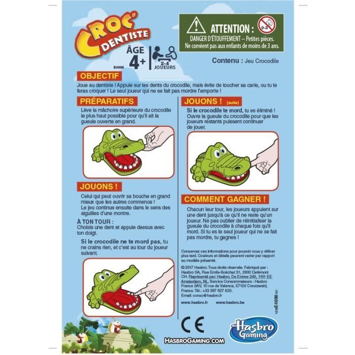Croc'Dentiste - Board game for children