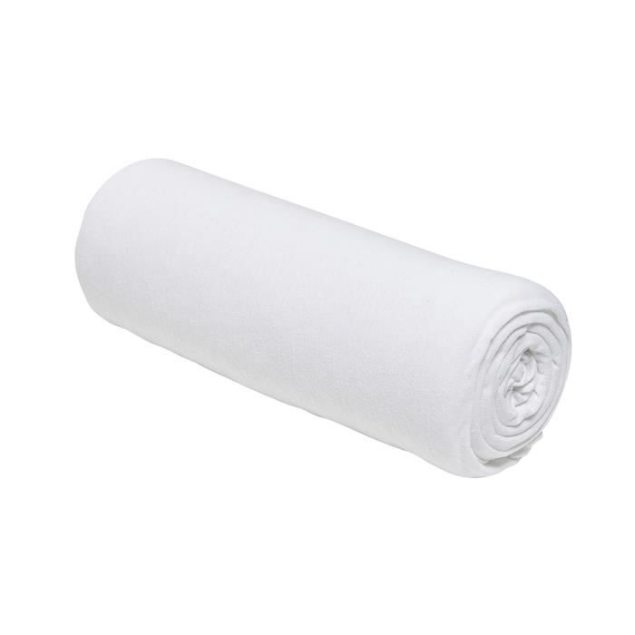 TODAY ESSENTIAL TODAY CHARG - 90 x 190+25 cm - 1 person - 100% Jersey cotton - chalk