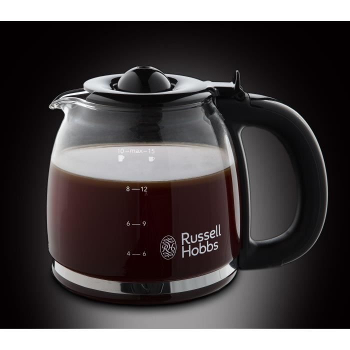 RUSSELL HOBBS 24030-56 - Victory programmable coffee maker - 1100 W - Bright steel