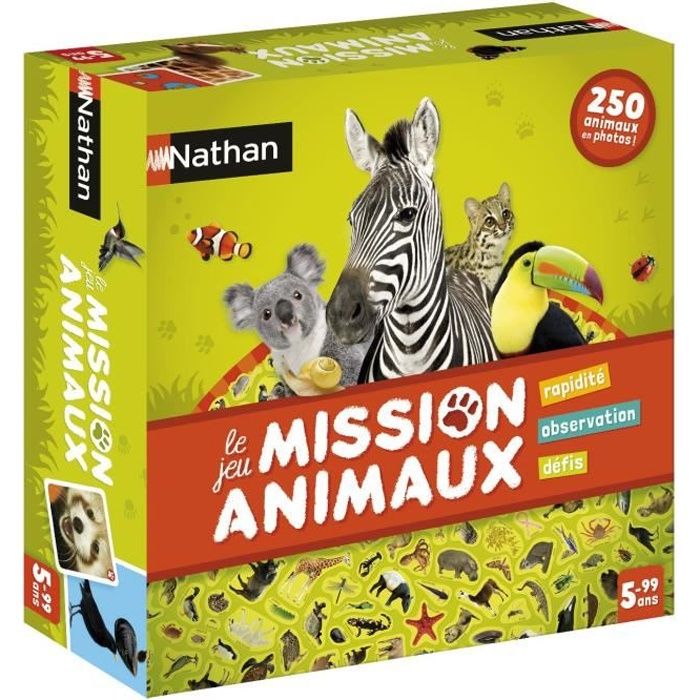 NATHAN - Mission Animals - Board Game