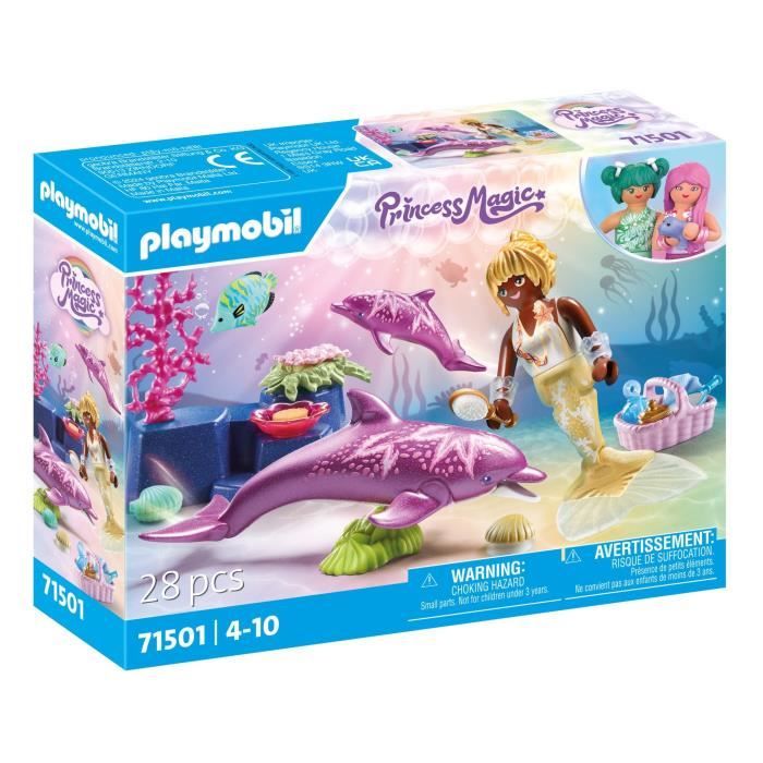 PLAYMOBIL 71501 Mermaid with dolphins