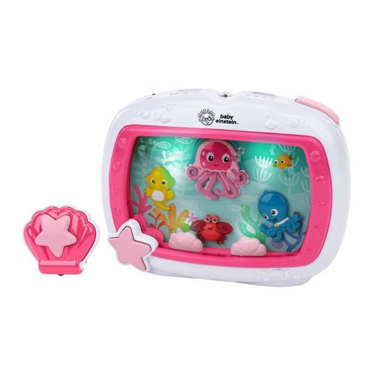 BABY EINSTEIN Baby Night Light - Pink Sea Dreams - 25 min setting light, sound, music or soothing ocean sounds, remote control