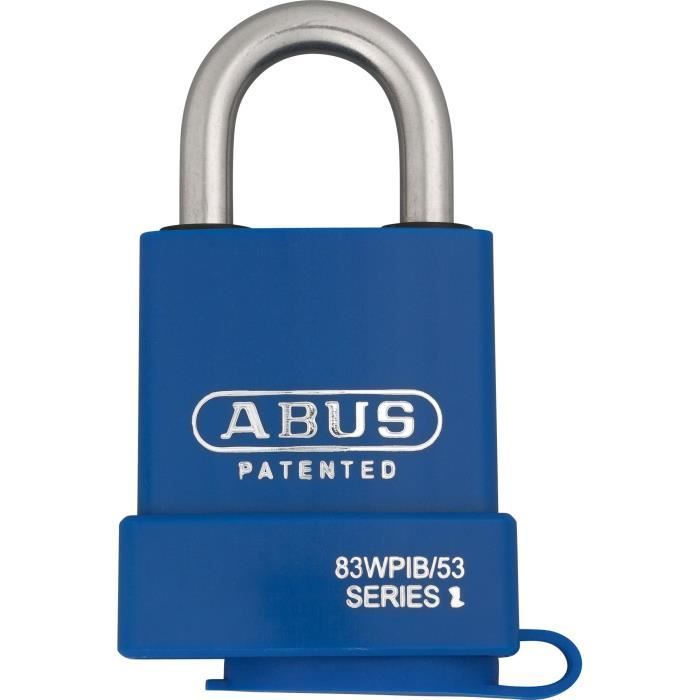 Weatherproof Padlock - ABUS - 83WPIB/53 Submariner - Stainless Steel Shackle - Interchangeable Cylinder