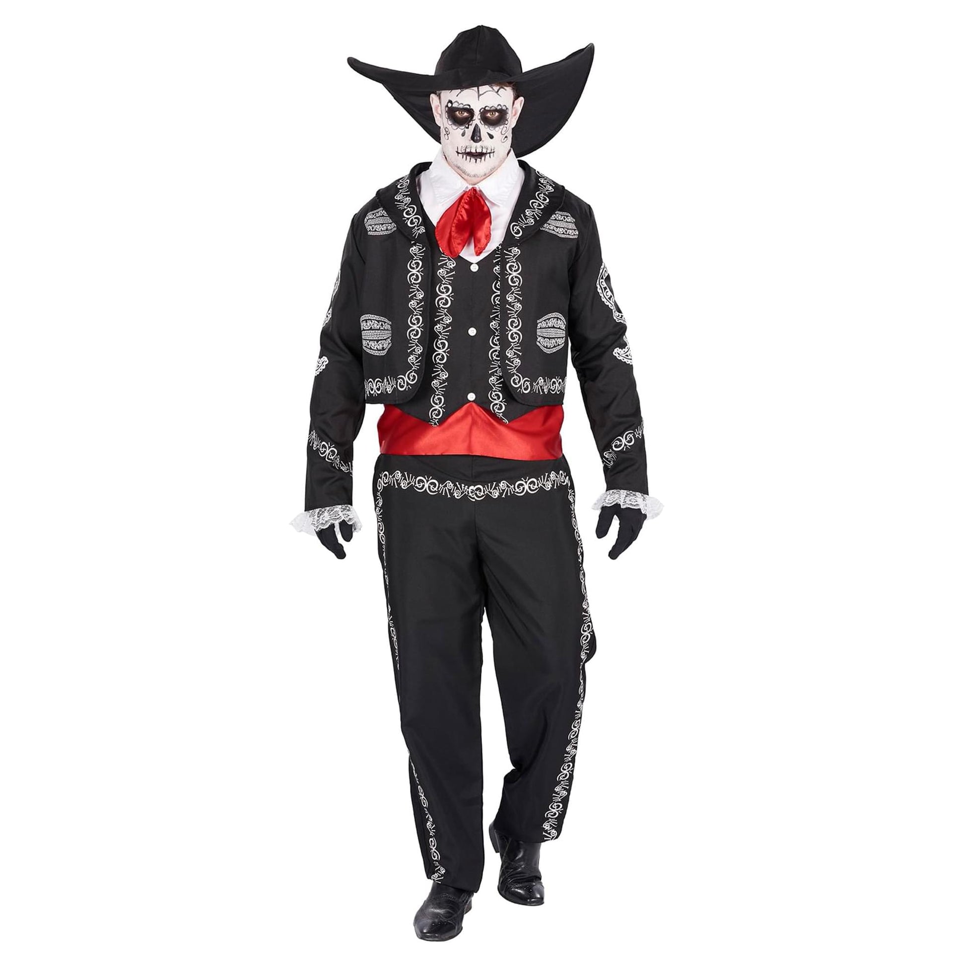 Day of the Dead Mariachi Adult Costume | Standard