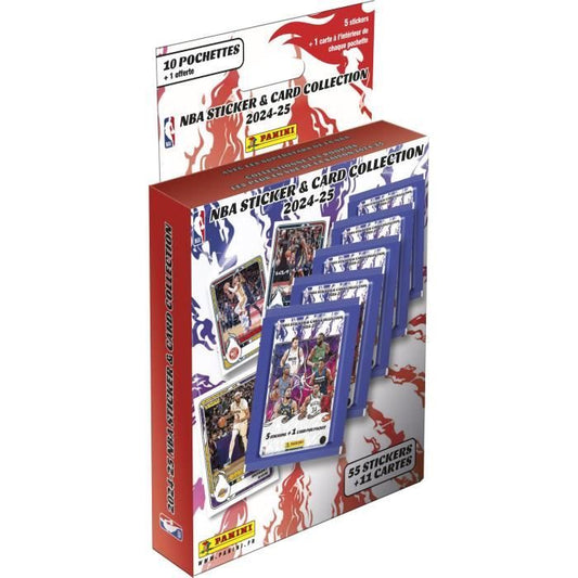 Blister pack - PANINI - NBA US basketball 2024/25 - 10 pockets