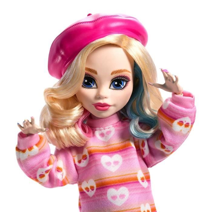 Monster High - Enid Sinclair - Doll in pink outfit with accessories - Monster High - HXJ05