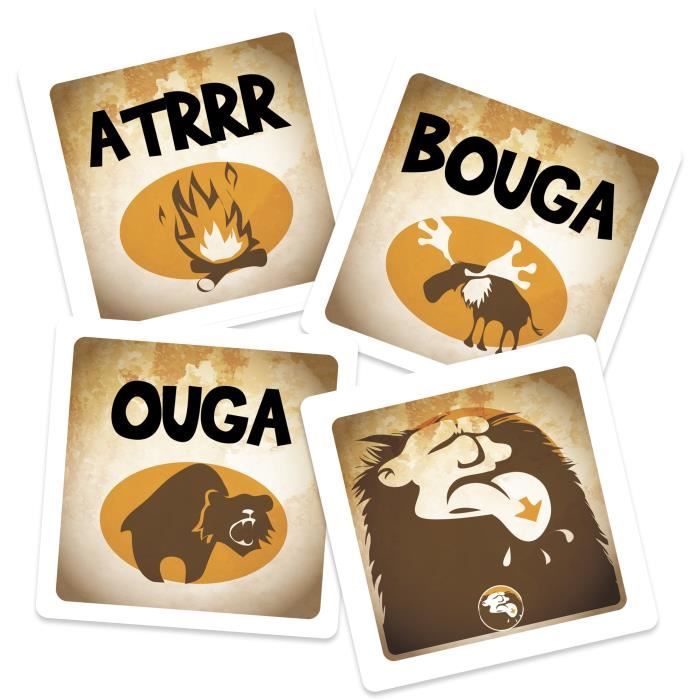 Ouga Bouga - Asmodee - Become the leader of the clan - Ages 7 - Made in France