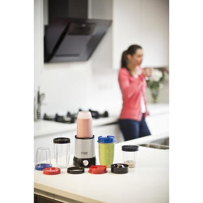 Russell Hobbs 23180-56 Blender Nutriboost Multifunction Multifunctions 700W Brushed stainless steel, vitamin preparations, 15 accessories in