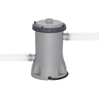 BESTWAY Inflatable Pool Kit - Fast Set - 396 x 84 cm - Round (Cartridge Filter, 1 Cartridge)