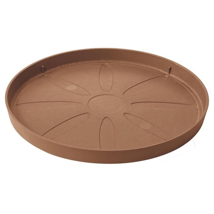 Saucer - DEROMA - Origin - 67 x h6 cm - Terracotta