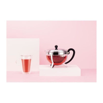 BODUM CHAMBORD Teapot with 1.3L gray sieve