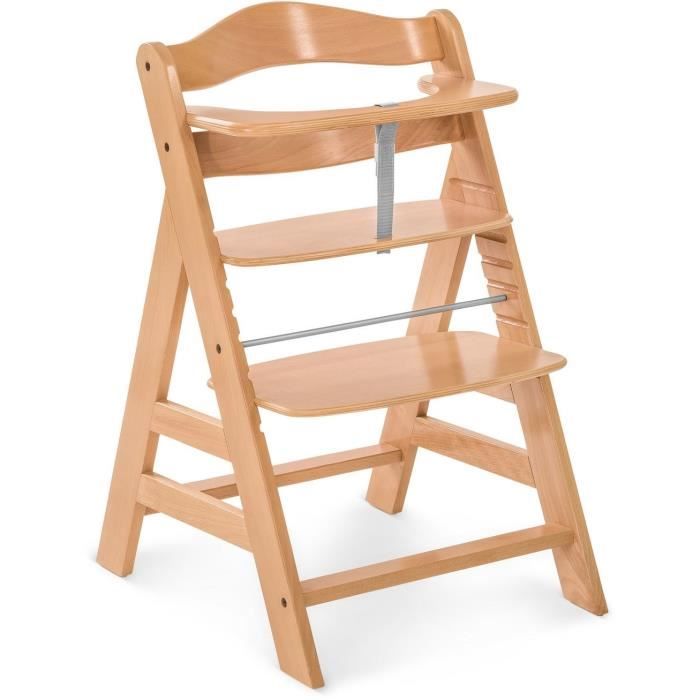 HAUCK Highchair Wood Baby Evolutive Alpha + / natural