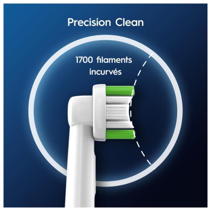 Oral-B Pro Precision Clean Toothbrush Heads, Pack of 3 Units