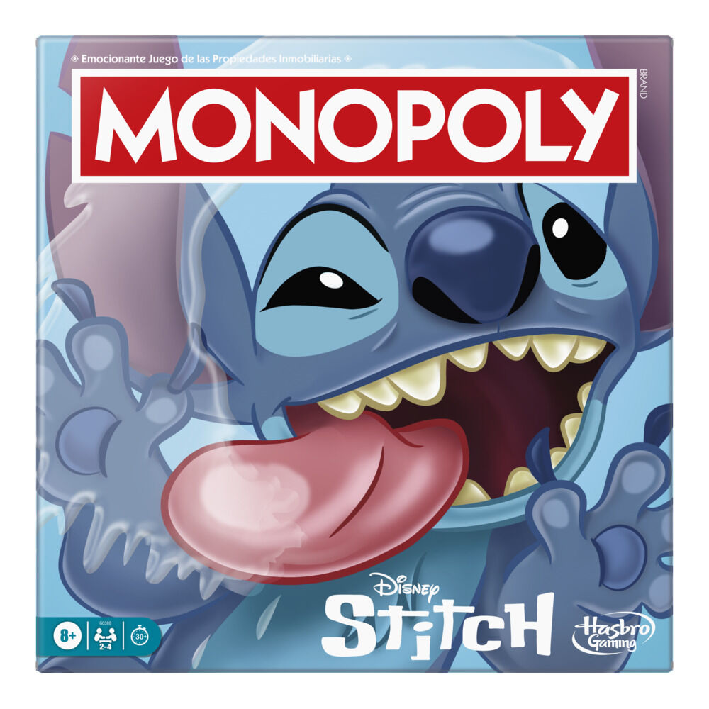 Spanish Disney Stitch Monopoly game