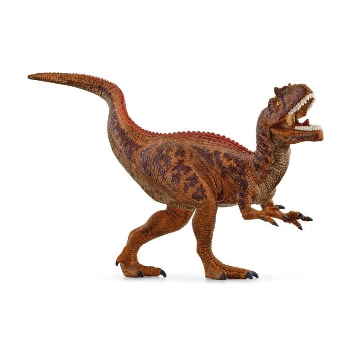 SCHLEICH Allosaurus Figurine - Dinosaurs Range - For Children from 5 years old - Brown