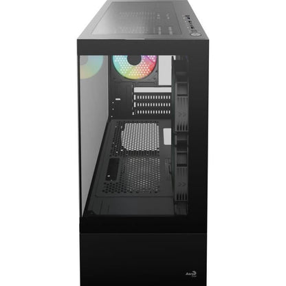 PC Case - AEROCOOL - Viewport Mini-G V1 - Mini Tower - M-ATX - Tempered Glass - F-RGB - Black