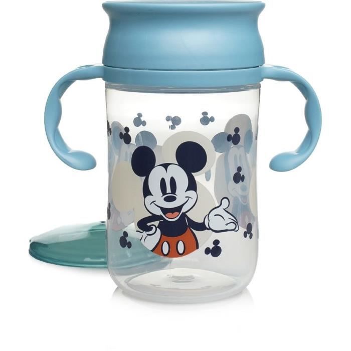 360 DEGREE TRAINING CUP - 360 training cup with lid MICKEY