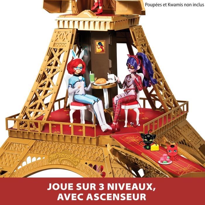 Playset deluxe Paris - BANDAI - Miraculous - Over 1.20 m with accessories