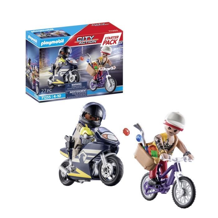 Playmobil - 71255 - City Action - Starter Pack Agent and Thief