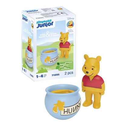 PLAYMOBIL JUNIOR 71695 Winnie the Pooh and Tumbler Honey Pot
