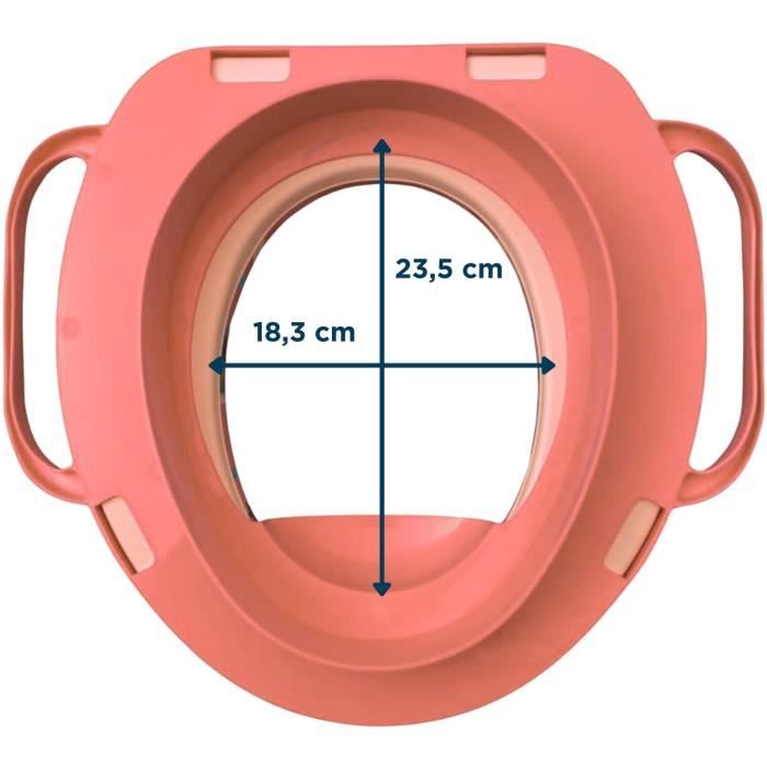 COMFORT TOILET REDUCER WITH MINNIE HANDLES