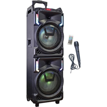 INOVALLEY MS01XXL Karaoke Speaker Trolley - bluetooth - 800W