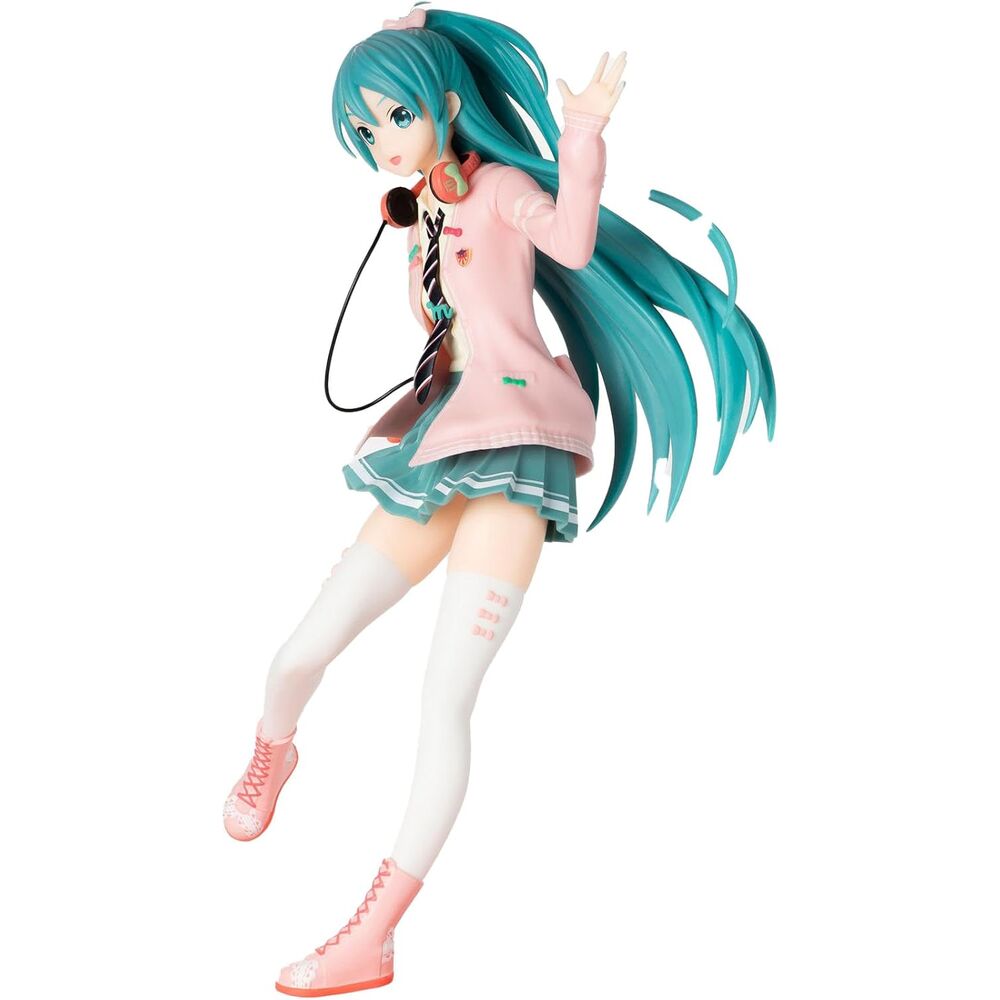 Hatsune Miku Diva Arcade Future Tone Hatsuke Miku Ribbon Girl figure 24cm