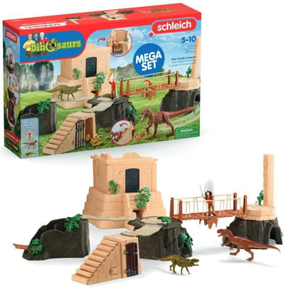 Great Conquest of the Lost Temple, Playset figurines, SCHLEICH 42656 Dinosaurs, Ages 4 and up