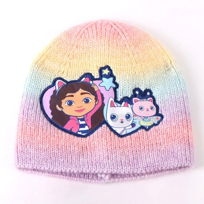 Gabbys Dolls House winter set snood hat gloves