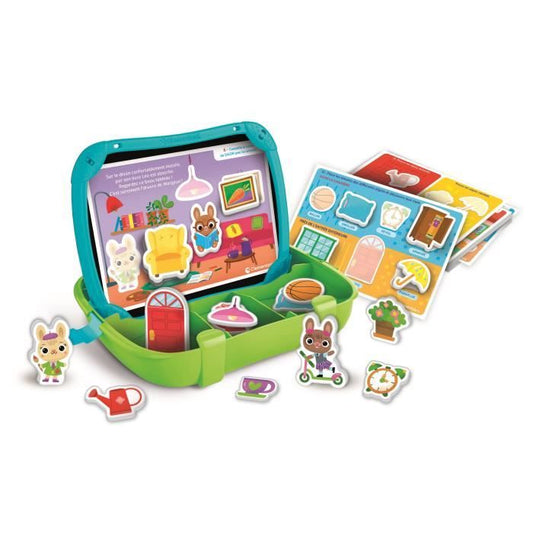 CLEMENTONI - Magnetic case - Words and objects - Learning - From 2 years old