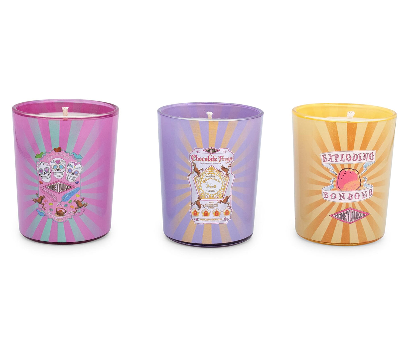 Harry Potter Honeydukes Scented Soy Wax Candle Collection | Set of 3