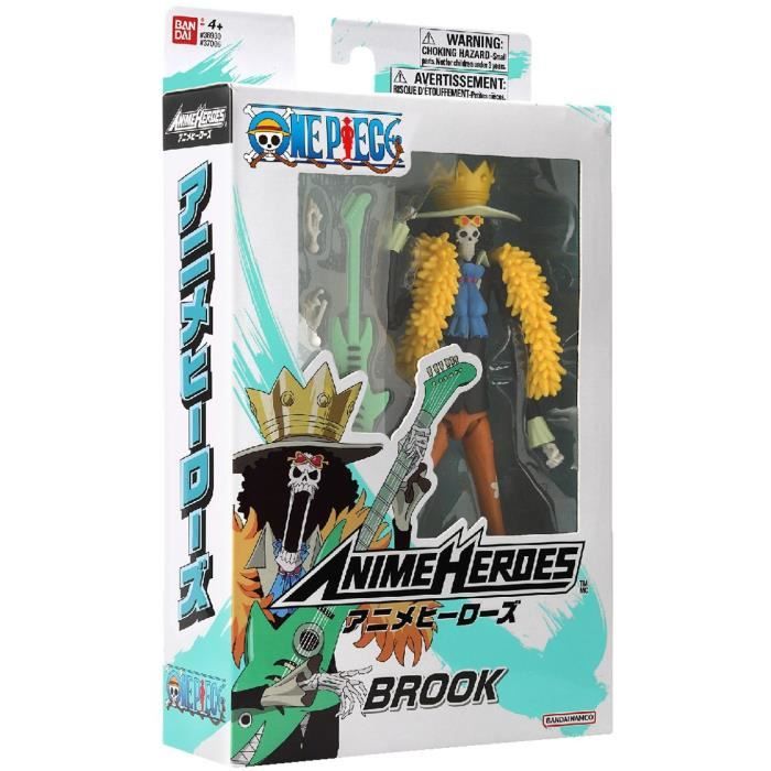 Anime Heroes figure - Bandai - One Piece - Brook - 17 cm
