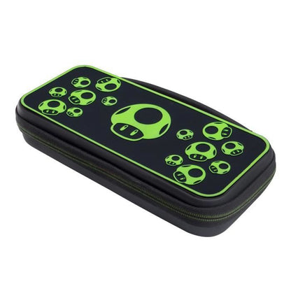 Carrying case - PDP - 1 UP Glow In The Dark - Nintendo Switch - Black