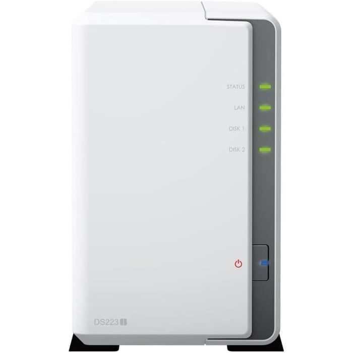 NAS server - SYNOLOGY - DS223J - 2 bays