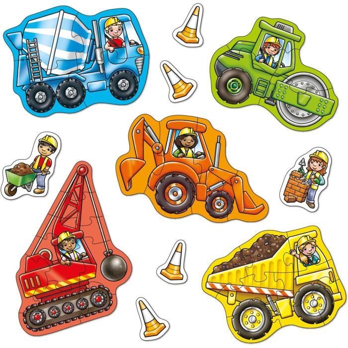 Tractors - Puzzle - ORCHARD