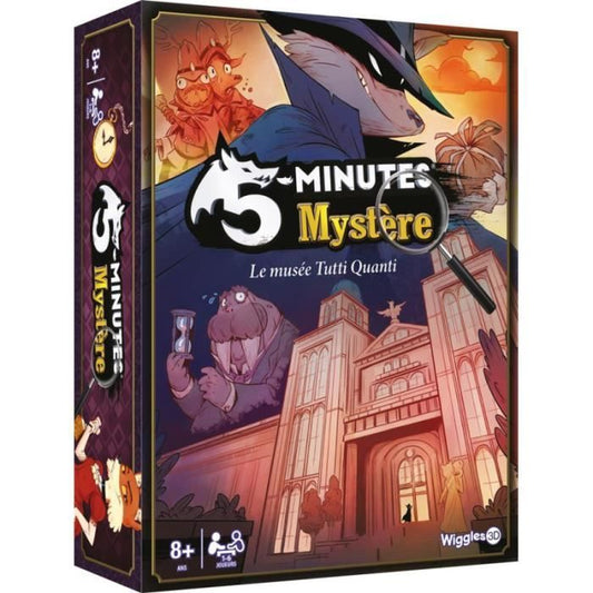 Board games - WIGGLES 3D - 5 Minutes Mystery - Card game