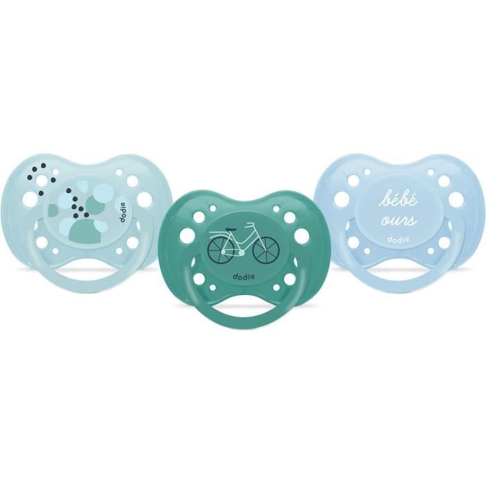 DODIE Anatomical Pacifiers x3 - +18 months - ES6