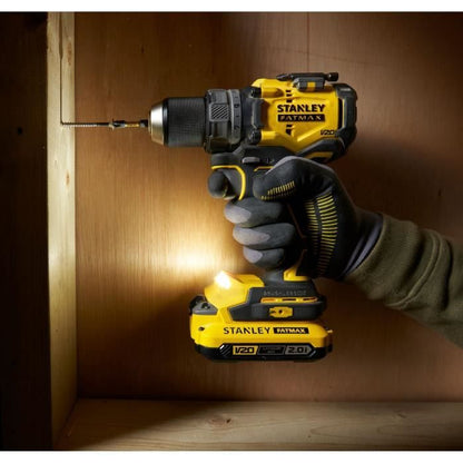 Drill driver - STANLEY FATMAX - SFMCD725D2K-QW - 80 Nm - 18V - 15 torque settings