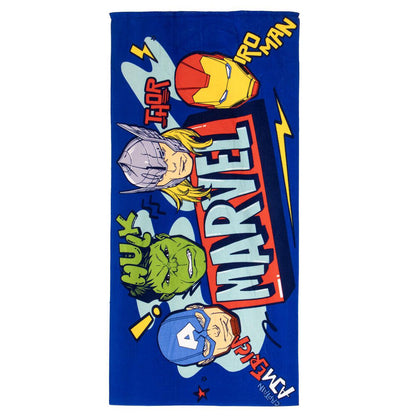 Marvel Avengers towel + swimming goggles set