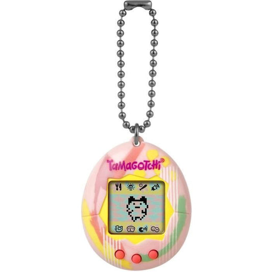 Bandai - Tamagotchi - Original Tamagotchi - Art Style - Virtual Electronic Pet with Screen, 3 Buttons and Games - 42883