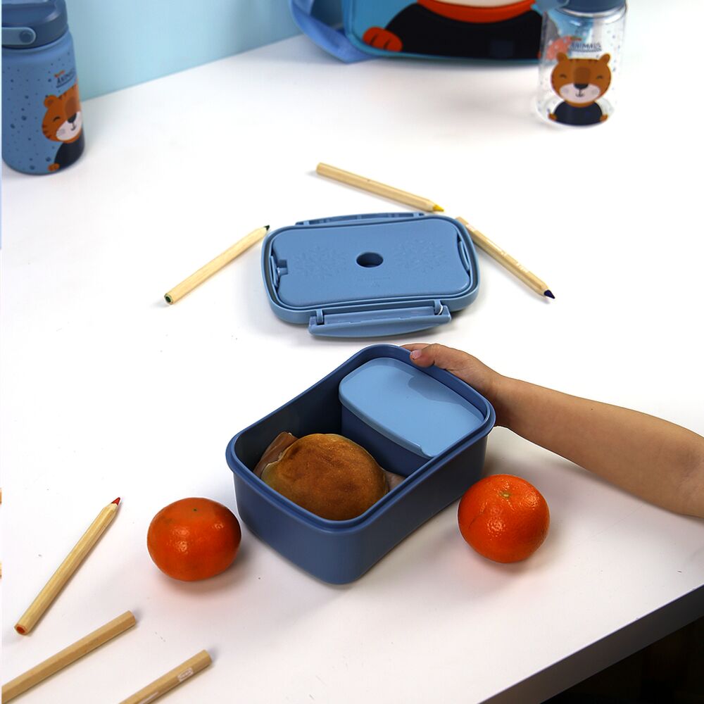 Tiger hermetic with cooling plate + box lunch bag