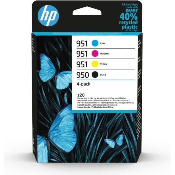HP 950/951 4-pack Black / Cyan / Magenta / Yellow Original Ink Cartridges (C2P43AE) for HP OfficeJet Pro 8600 Printers