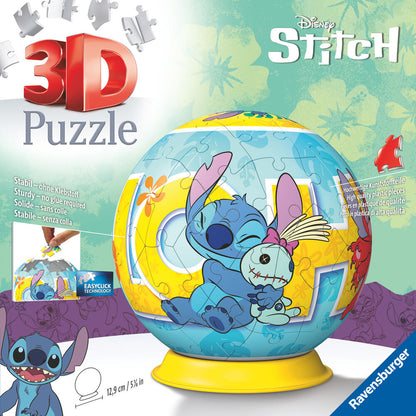 Disney Stitch 3D puzzle 72pcs
