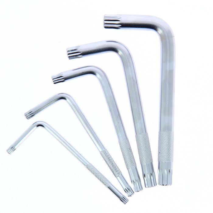 PRECISION-STEEL 5 keys XZN 5 to 12