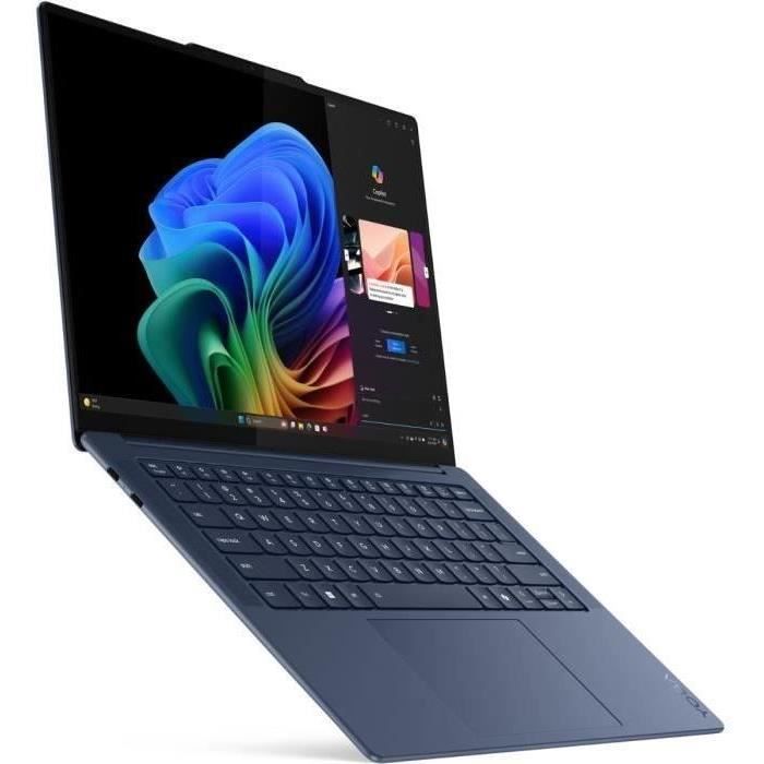 LENOVO Yoga Slim 7x 14Q8X9 Laptop | 14 OLED 3K 90hz Touchscreen - Snapdragon X Elite - 16GB RAM - 1TB SSD - Windows 11 - AZERTY