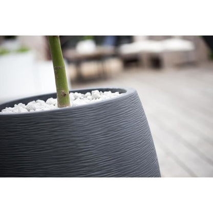 EDA Round Pot Graphit Ø50cm - Capacity 53L - Anthracite gray