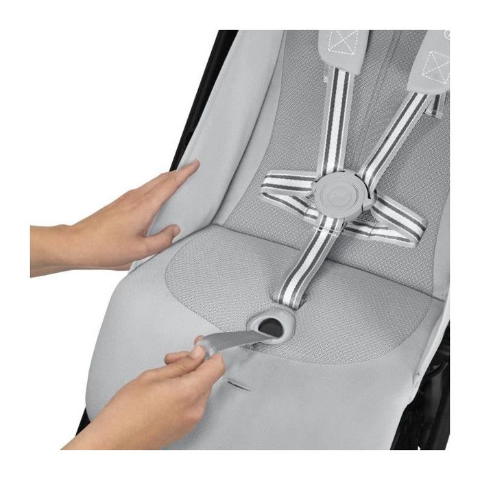 CYBEX - Beezy BLK Stroller - Canvas White