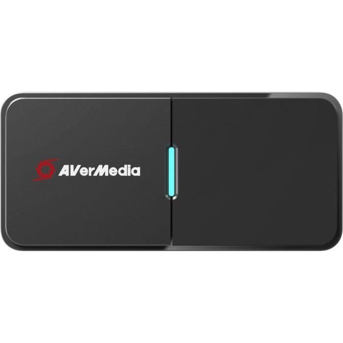 Acquisition Box - AVERMEDIA - Live Streamer CAP 4K BU113 - HDMI to USB3 - DSLR Compatible - Black Color