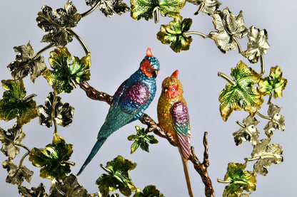 Songbird Garden Ring Sculpture